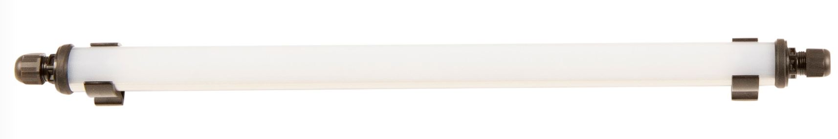 Serie 23 LED: 10 Watt/ 24-42 Volt AC/DC - 490 mm (versie met één lamp) - 520 mm (versie met twee lampen)