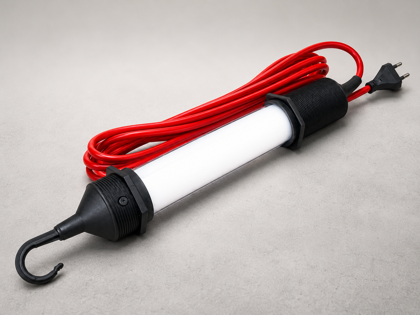 LED-Lux - Handlamp met 5m voedingskabel