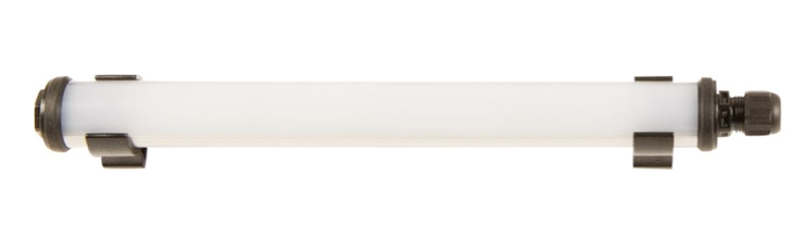 Serie 23 LED: 5 Watt/ 24 Volt DC / 320 mm (versie met één lamp) - 350 mm (versie met DU-licht) 